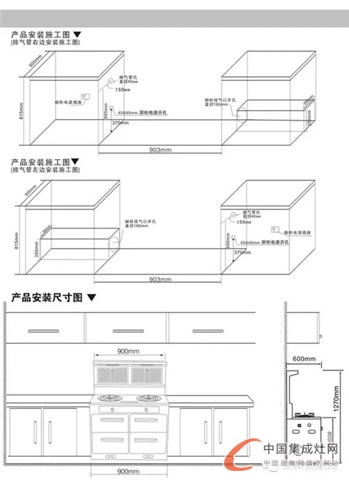 普森集成環(huán)保駕護(hù)航，教你集成灶安裝知識