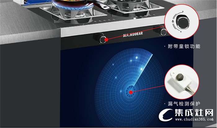科大A系列集成灶，給你絕對(duì)的安全感！