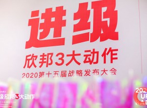 進級·欣邦3大動作2020第十五屆戰(zhàn)略發(fā)布大會2