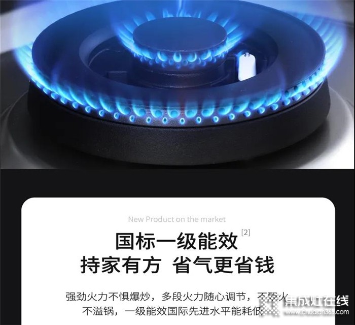 省水省電省燃?xì)獾募迅杓稍?，物超所值? /></div>
<div></div>
<div>佳歌集成灶集成的灶具摒棄鐵、鋁制爐頭，采用最高品質(zhì)的純銅分火器，優(yōu)化氣道，燃?xì)夤┙o更均勻高效，火力突破性達(dá)到5.0kW，并且能效等級(jí)為一級(jí)能效。不但爆炒給力炒菜更香，完成一桌菜的速度也更快。</div>
<div></div>
<div>實(shí)驗(yàn)證明，同樣煮沸1000ml水，佳歌集成灶一級(jí)能效5.0kW火力相比二級(jí)能效4.0kW火力集成灶，煮沸時(shí)間縮短了約1/4。</div>
<div></div>
<div style=