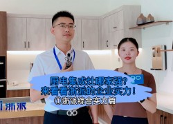 廚電集成灶哪家強(qiáng)？來看看浙派集成灶的企業(yè)實(shí)力！ (1830播放)