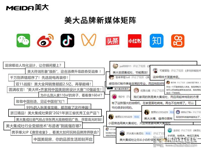 行業(yè)頭部品牌美大集成灶，玩轉(zhuǎn)新媒體營銷_1