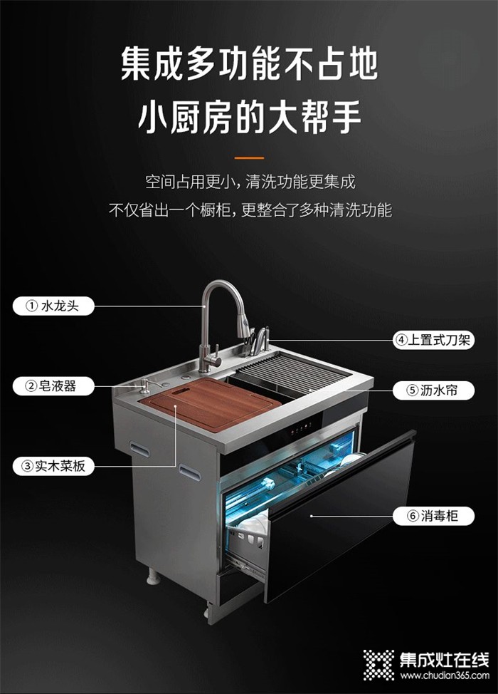 新一代廚房洗切綜合體 | 奧普集成水槽X8重磅上市！