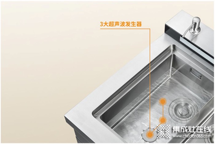 廚房裝修必備神器，金帝S900C2超聲波集成水槽